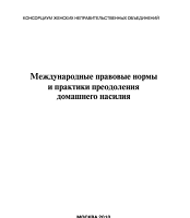 Международные правовые нормы и практики преодоления домашнего насилия
