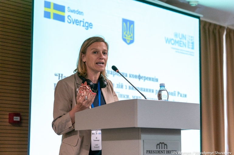 У Києві відбулася конференція щодо Національного плану дій з виконання резолюції «Жінки, мир, безпека»